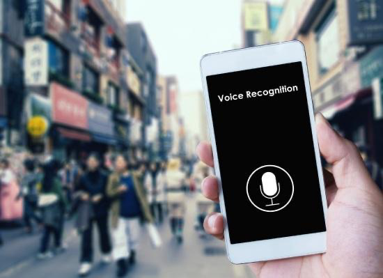 Voice recognition on a smartphone